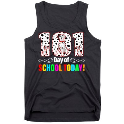 101 Days Of School Dalmatian Dog Cute Tank Top