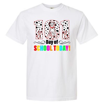 101 Days Of School Dalmatian Dog Cute Garment-Dyed Heavyweight T-Shirt