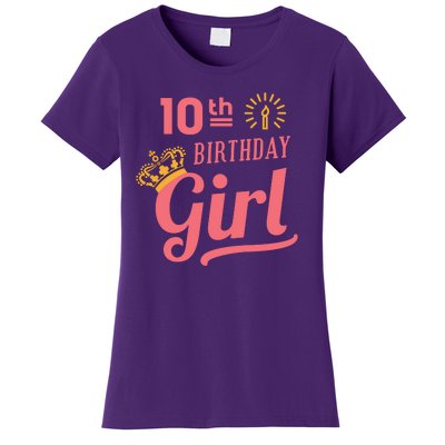 10th Birthday Girl Women's T-Shirt