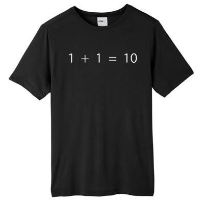 1 + 1 = 10 Developer Programmer Software Engineer Tall Fusion ChromaSoft Performance T-Shirt