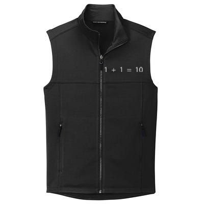 1 + 1 = 10 Developer Programmer Software Engineer Collective Smooth Fleece Vest