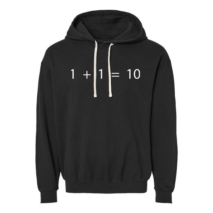 1 1 10 Developer Programmer Software Engineer Garment-Dyed Fleece Hoodie