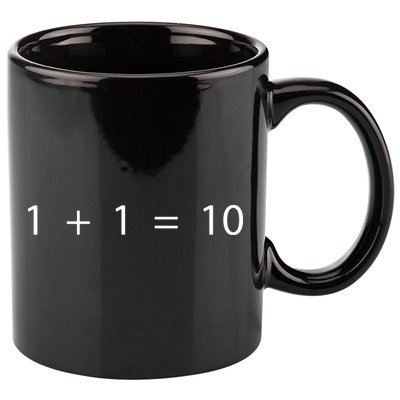 1 1 10 Developer Programmer Software Engineer 11oz C Handle Ceramic Mug