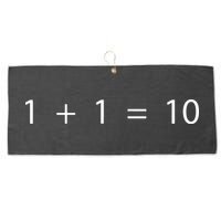 1 1 10 Developer Programmer Software Engineer Large Microfiber Waffle Golf Towel