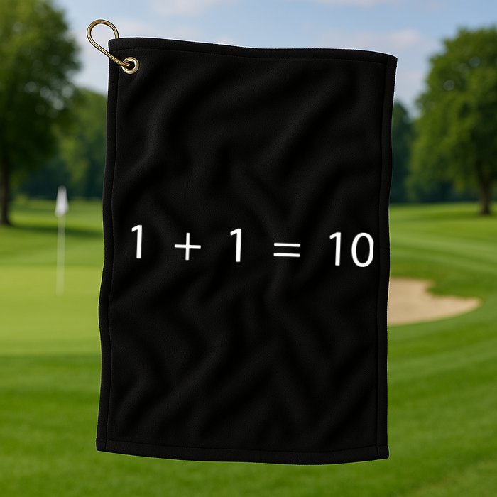 1 1 10 Developer Programmer Software Engineer Golf Towel