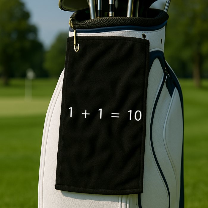 1 1 10 Developer Programmer Software Engineer Golf Towel