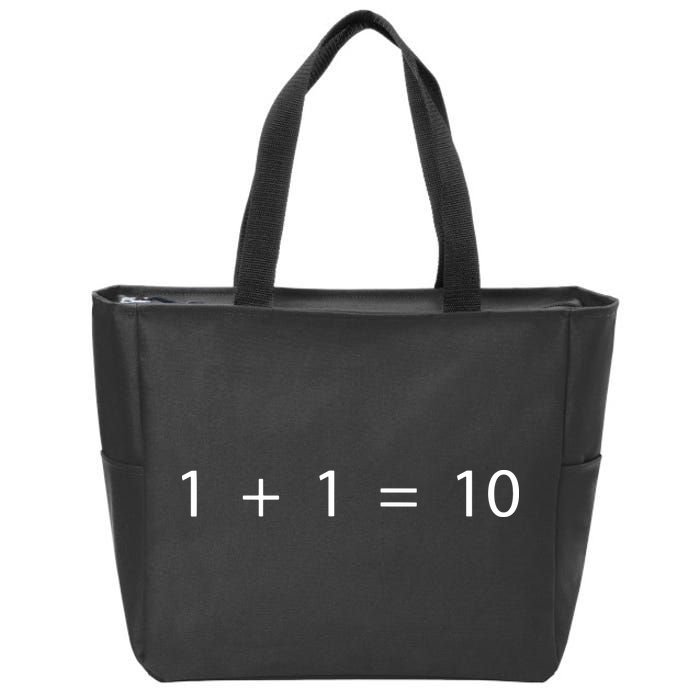 1 1 10 Developer Programmer Software Engineer Zip Tote Bag
