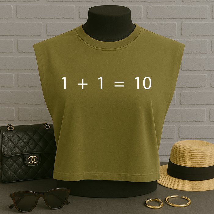 1 1 10 Developer Programmer Software Engineer Garment-Dyed Women's Muscle Tee