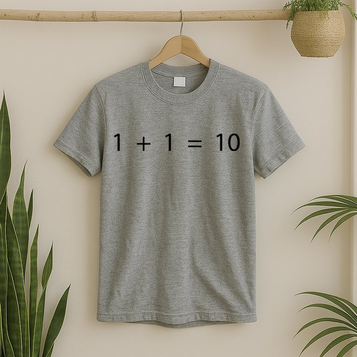 1 1 10 Developer Programmer Software Engineer T-Shirt