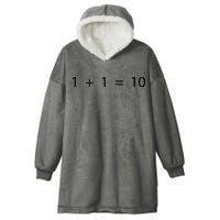 1 1 10 Developer Programmer Software Engineer Hooded Wearable Blanket