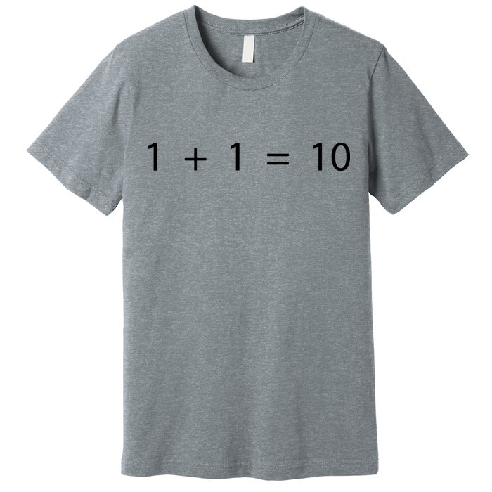 1 1 10 Developer Programmer Software Engineer Premium T-Shirt