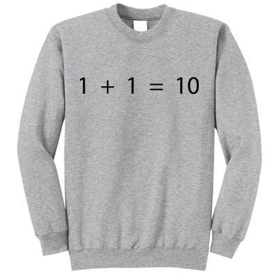 1 1 10 Developer Programmer Software Engineer Tall Sweatshirt