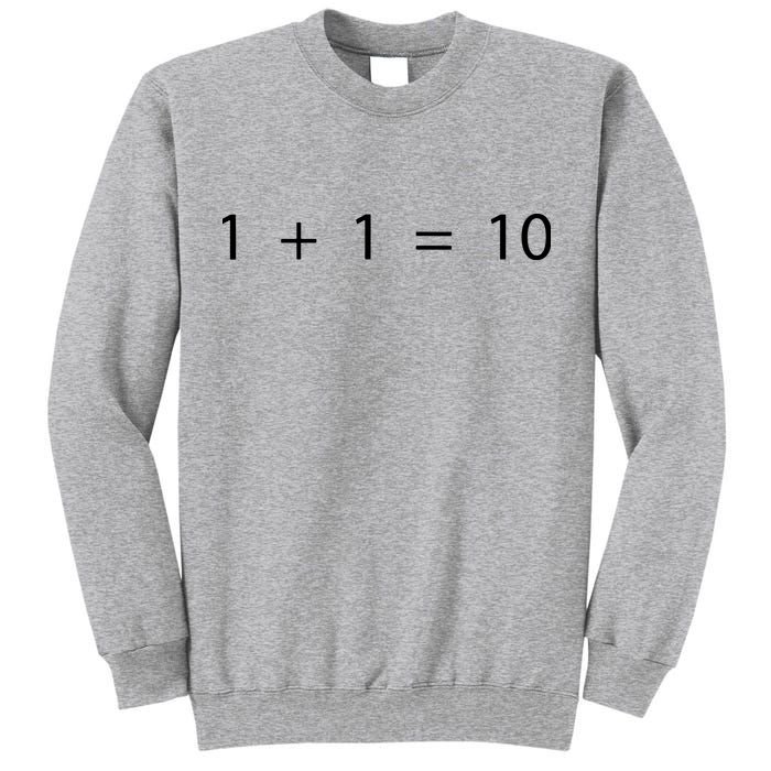 1 1 10 Developer Programmer Software Engineer Tall Sweatshirt