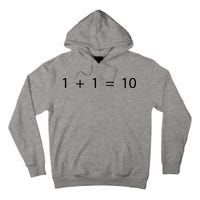 1 1 10 Developer Programmer Software Engineer Tall Hoodie