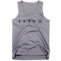 1 1 10 Developer Programmer Software Engineer Tank Top