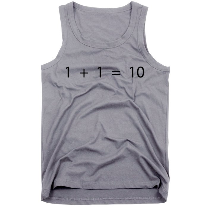 1 1 10 Developer Programmer Software Engineer Tank Top
