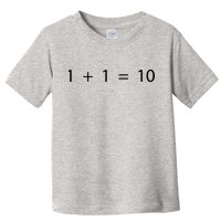 1 1 10 Developer Programmer Software Engineer Toddler T-Shirt