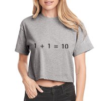 1 1 10 Developer Programmer Software Engineer Crop Top
