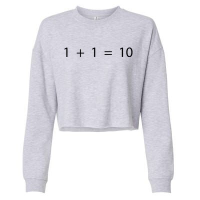 1 1 10 Developer Programmer Software Engineer Cropped Pullover Crew