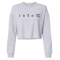 1 1 10 Developer Programmer Software Engineer Cropped Pullover Crew