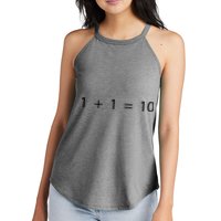 1 1 10 Developer Programmer Software Engineer Women's Perfect Tri Rocker Tank