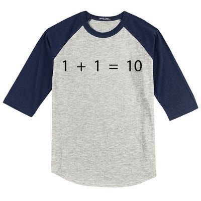 1 1 10 Developer Programmer Software Engineer Kids Colorblock Raglan Jersey