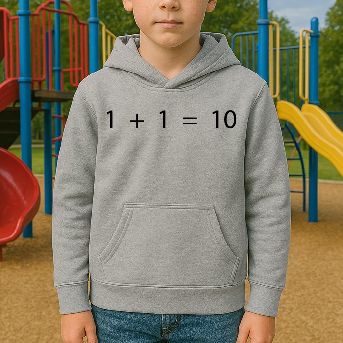 1 1 10 Developer Programmer Software Engineer Kids Hoodie