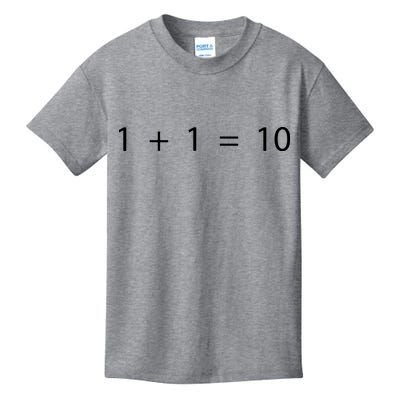 1 1 10 Developer Programmer Software Engineer Kids T-Shirt