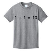 1 1 10 Developer Programmer Software Engineer Kids T-Shirt
