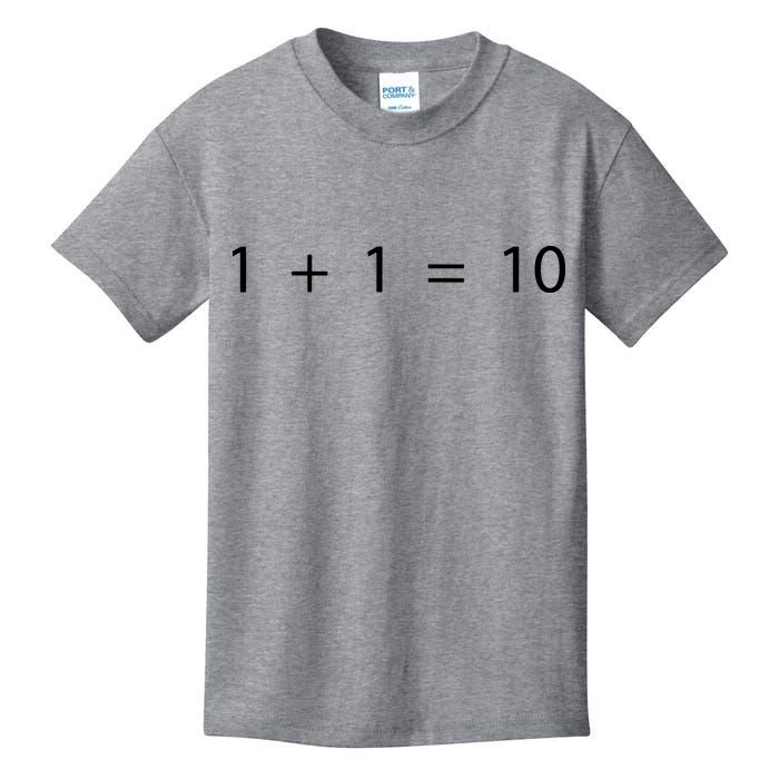 1 1 10 Developer Programmer Software Engineer Kids T-Shirt