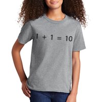 1 1 10 Developer Programmer Software Engineer Kids T-Shirt