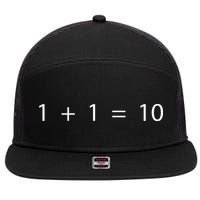 1 1 10 Developer Programmer Software Engineer 7 Panel Mesh Trucker Snapback Hat