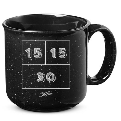15 15 30 Stu Feiner 15oz Campfire Ceramic Mug