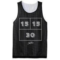 15 15 30 Stu Feiner Mesh Reversible Basketball Jersey Tank