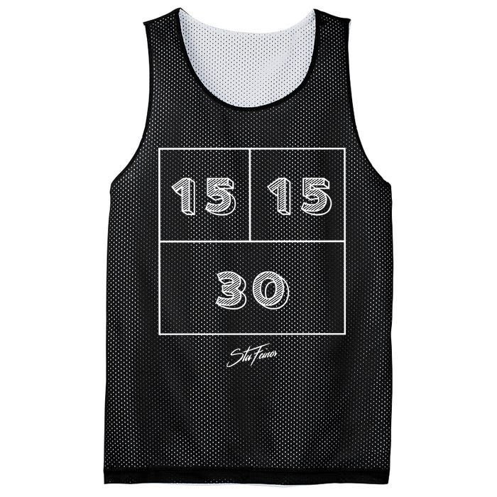 15 15 30 Stu Feiner Mesh Reversible Basketball Jersey Tank