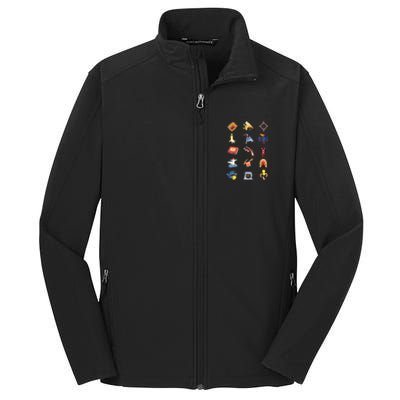 15fearsrisographicons Core Soft Shell Jacket