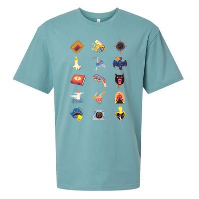 15fearsrisographicons Sueded Cloud Jersey T-Shirt