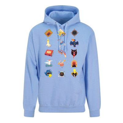 15fearsrisographicons Unisex Surf Hoodie