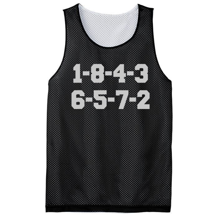 18436572 Mesh Reversible Basketball Jersey Tank