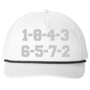 18436572 Snapback Five-Panel Rope Hat