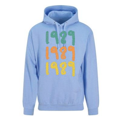 1989 Unisex Surf Hoodie