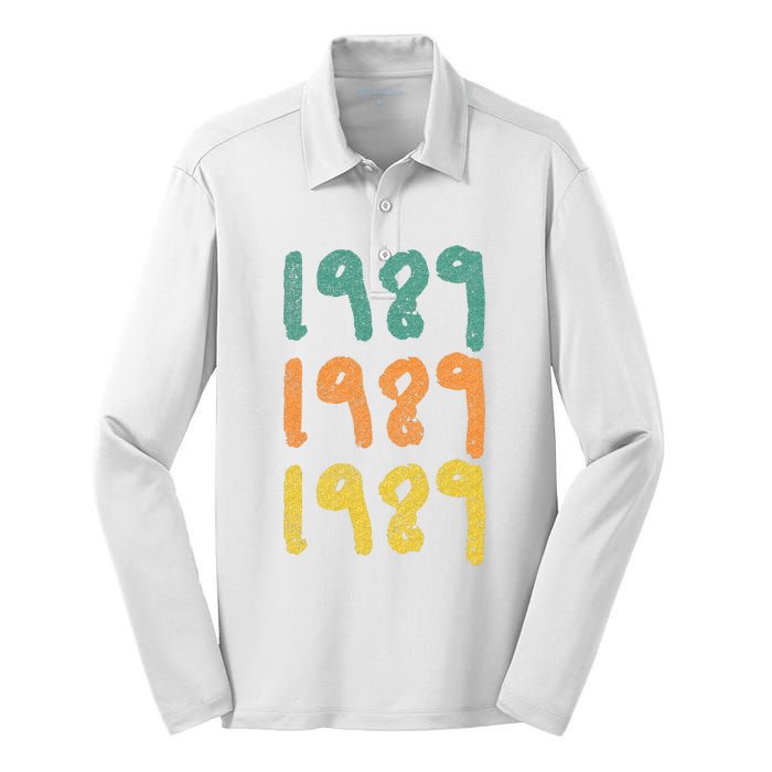 1989 Silk Touch Performance Long Sleeve Polo