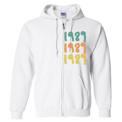 1989 Full Zip Hoodie