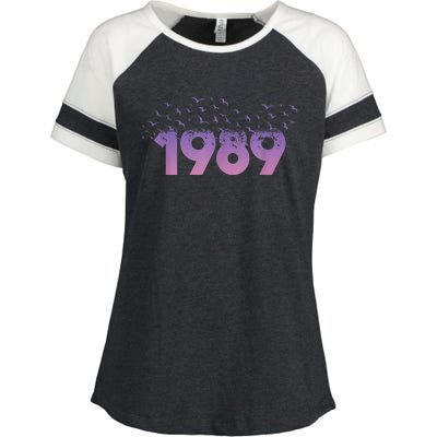 1989 Enza Ladies Jersey Colorblock Tee