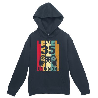 1986 1987 Birthday  Male Him Fun 35 Funny 35th Birthday Urban Pullover Hoodie