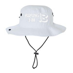 13yr 13th Bruh Im 13 Birthday Funny Birthday Legacy Cool Fit Booney Bucket Hat