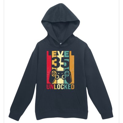 1986 1987 Birthday Male Him Fun 35 Funny 35th Birthday Urban Pullover Hoodie