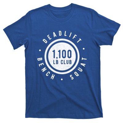 1 100lb Club Powerlifting Gym Elite Strength Workout Novelty Funny Gift T-Shirt