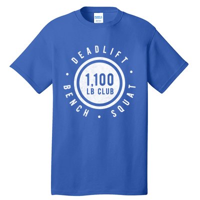 1 100lb Club Powerlifting Gym Elite Strength Workout Novelty Funny Gift Tall T-Shirt