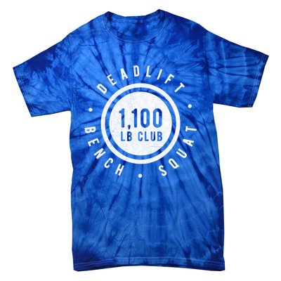 1 100lb Club Powerlifting Gym Elite Strength Workout Novelty Funny Gift Tie-Dye T-Shirt